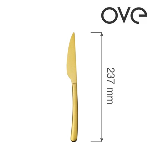 Product photo Amarone Gold table knife, OVE, 237 mm 5