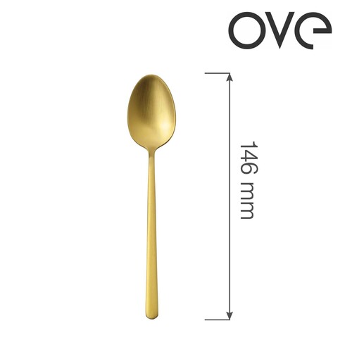 Product photo Amarone Gold tea spoon, OVE, 146 mm 5