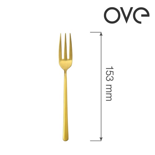 Product photo Amarone Gold cake fork, OVE, 153 mm 5