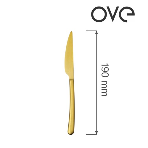 Product photo Amarone Gold dessert knife, OVE, 190 mm 5