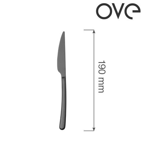 Product photo Dessert knife Amarone Black, OVE, 190 mm 6