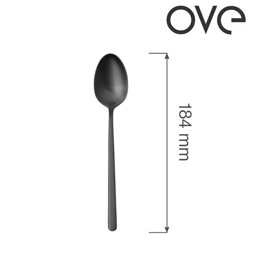 Product photo Dessert spoon Amarone Black, OVE, 184 mm 6
