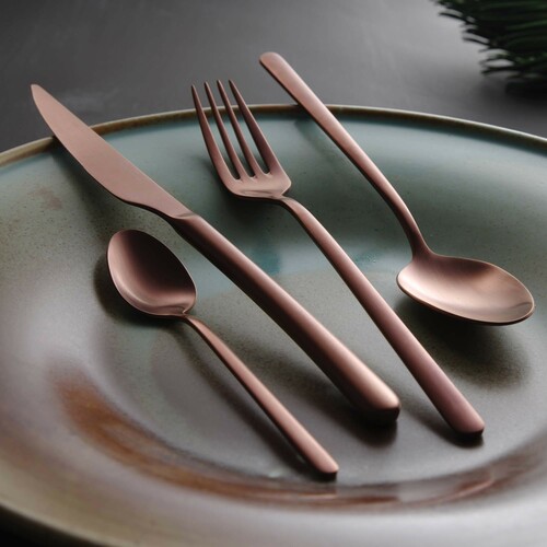 Product photo Dessert fork Amarone Brozne, OVE, 184 mm 3