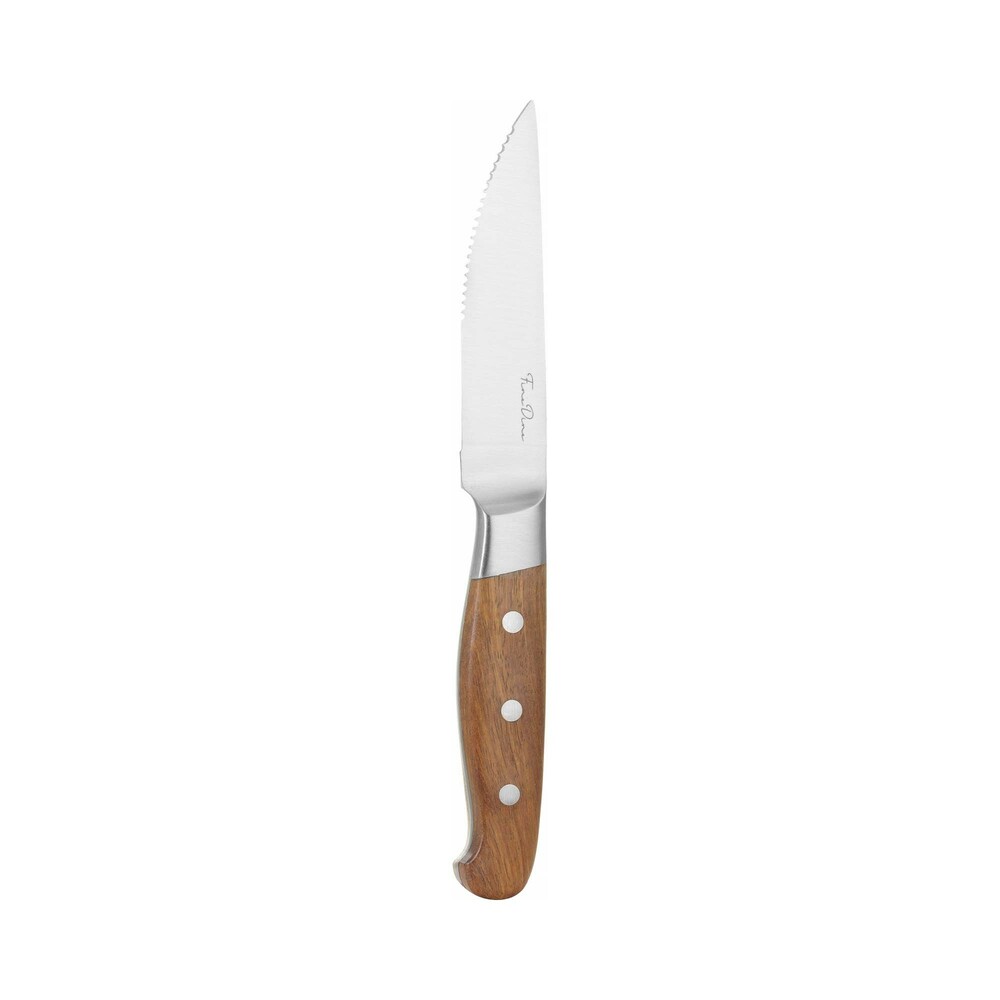 Product photo Steak knife 260mm, set of 6 in giftbox,  ROSE WOOD