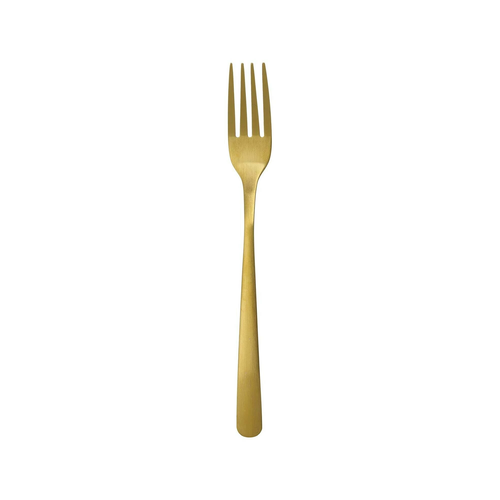 Product photo Fjord Gold table fork, Ove, 210mm